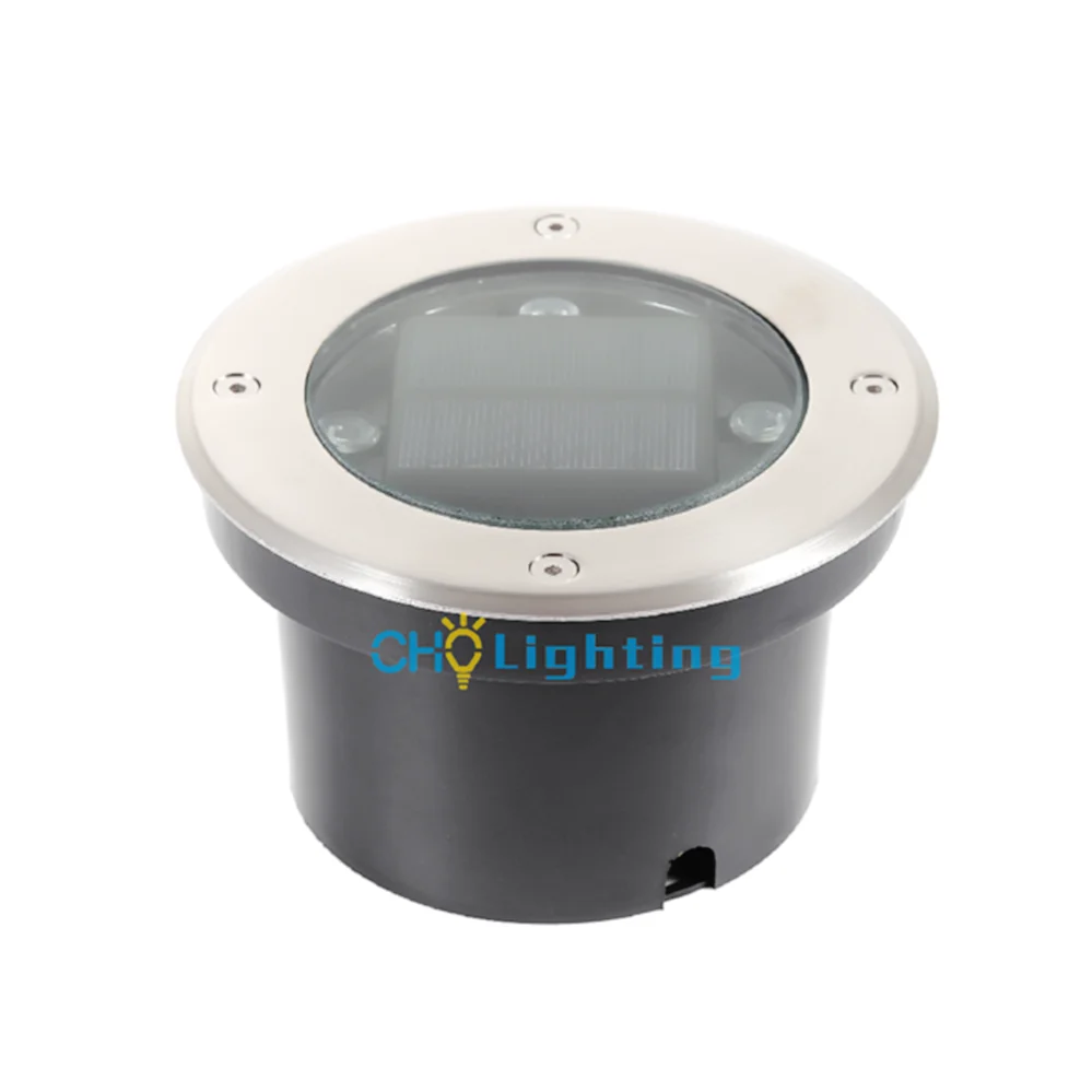 outdoor ip67 rgb 4w 6w led solar inground light