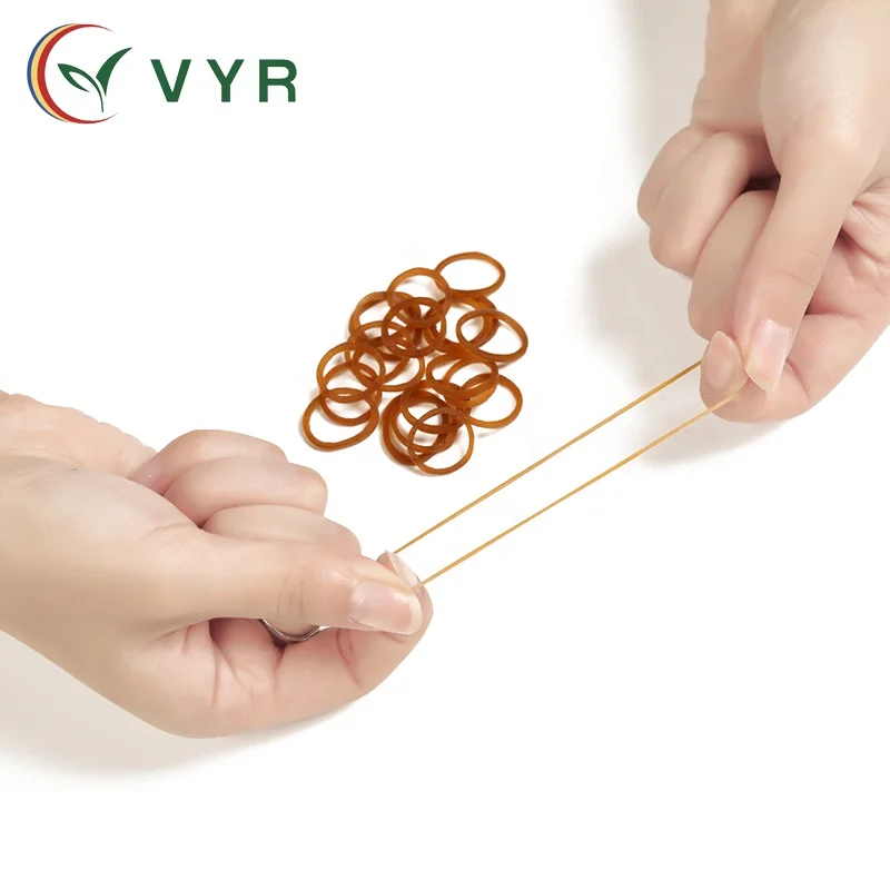 Китайский производитель, ремешок из Натурального Коричневого каучука для упаковки, Диаметр 0,6 дюйма