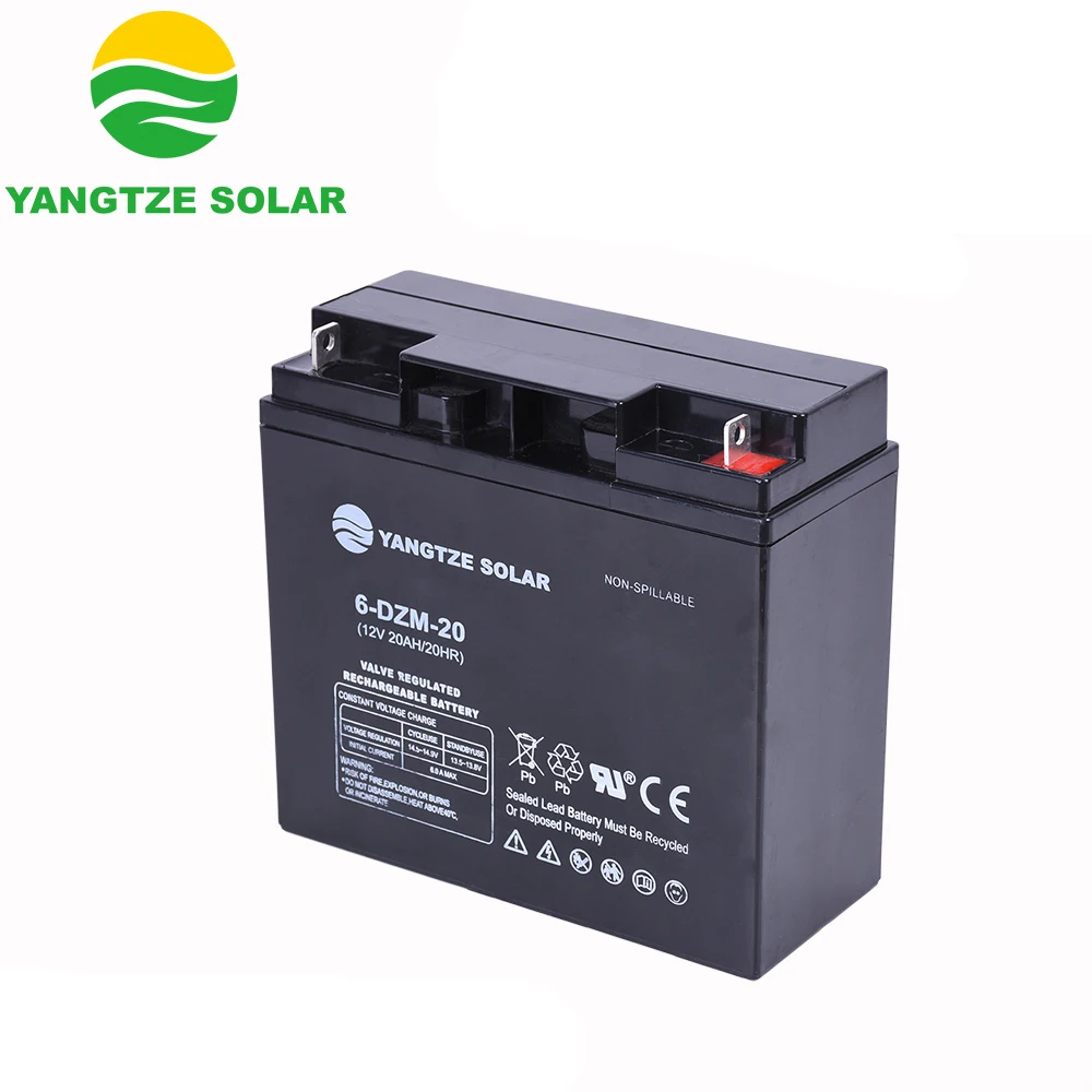 3 years warranty motorcycle battery 12v 20ah gel