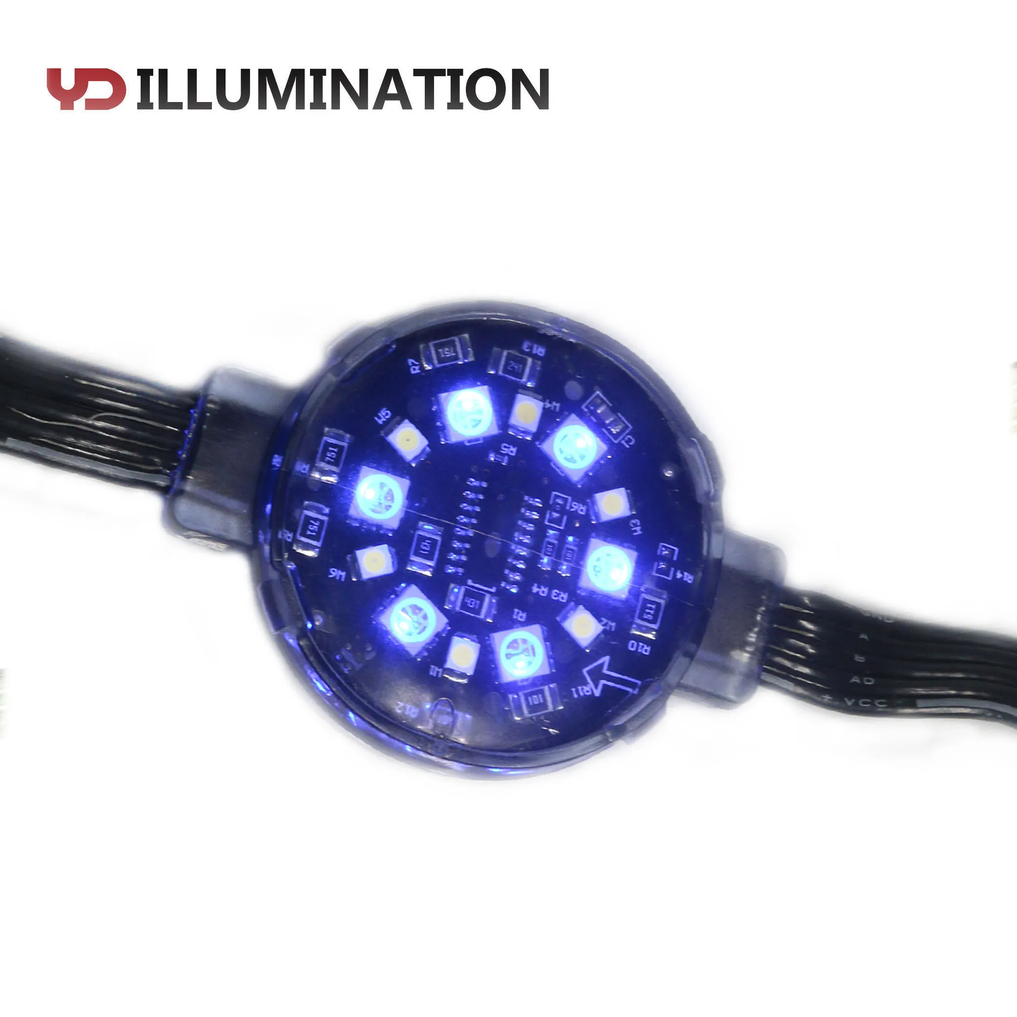 IP68 outdoor underwater 5050 SMD ws2811 rgb led pixel light for building facade