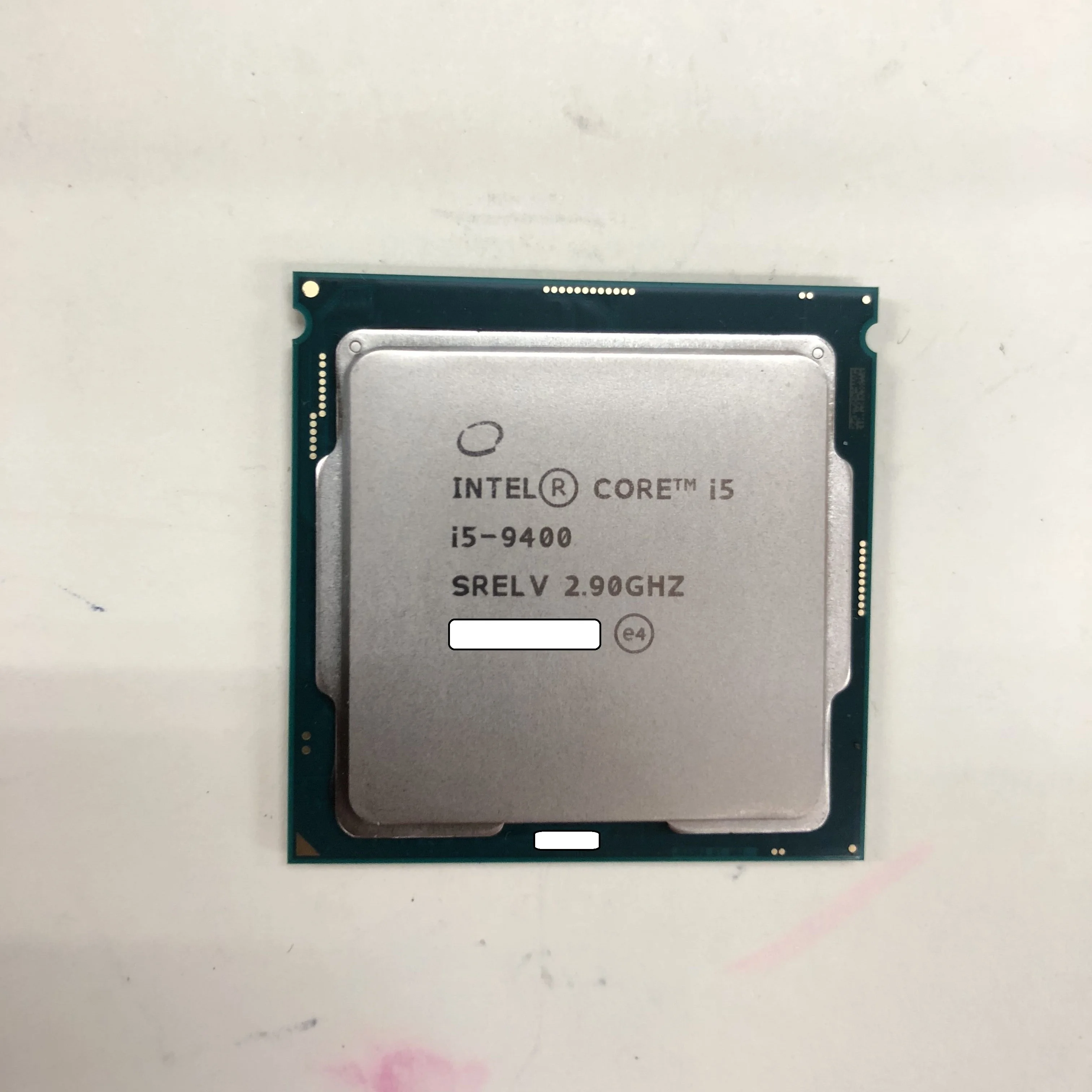 Процессор Intel Core i5-9400, ЦП SRELV CM8068403875504, 6 ядер, 6 нитей, 2,9 ГГц ~ 4,1 ГГц, 9 Мб, 14 нм, 65 Вт, FCLGA1151