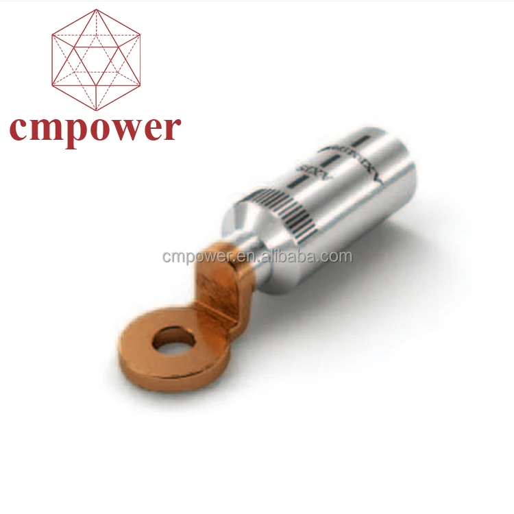 DTL Электрический биметаллический медный алюминиевый обжимной кабельный наконечник