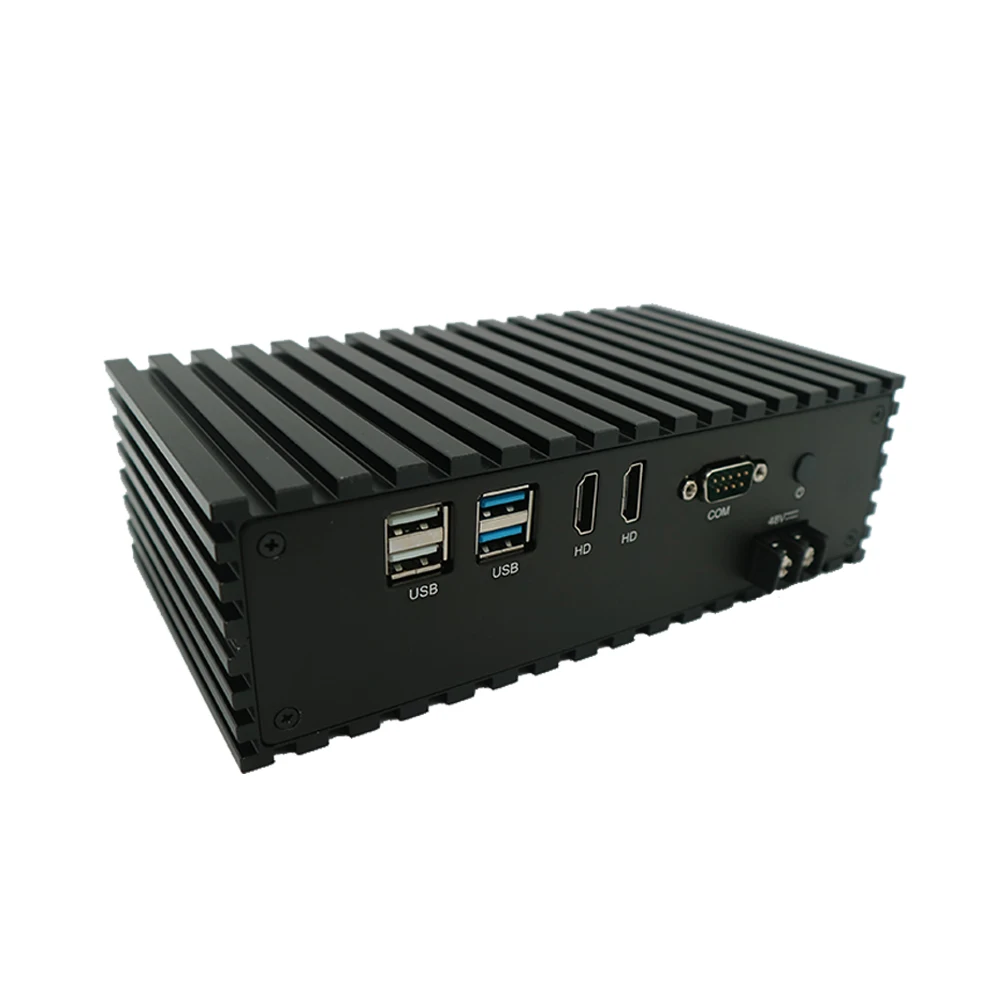 24V 48V poe dual sfp sff desktop mini pc pfsense small form factor pluggable computer