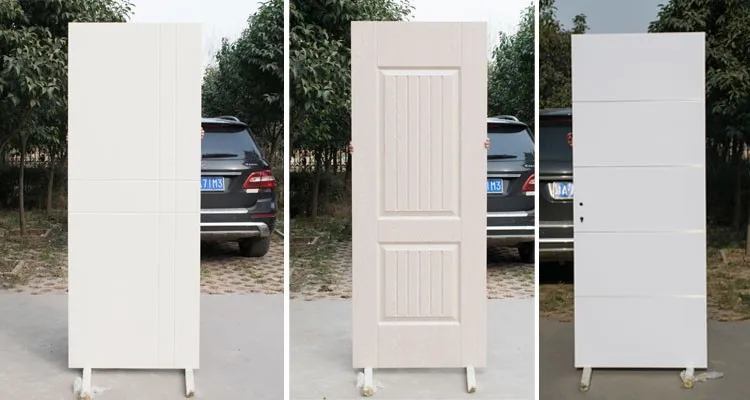Anti-moisture WPC door panel interior flush Israel white door