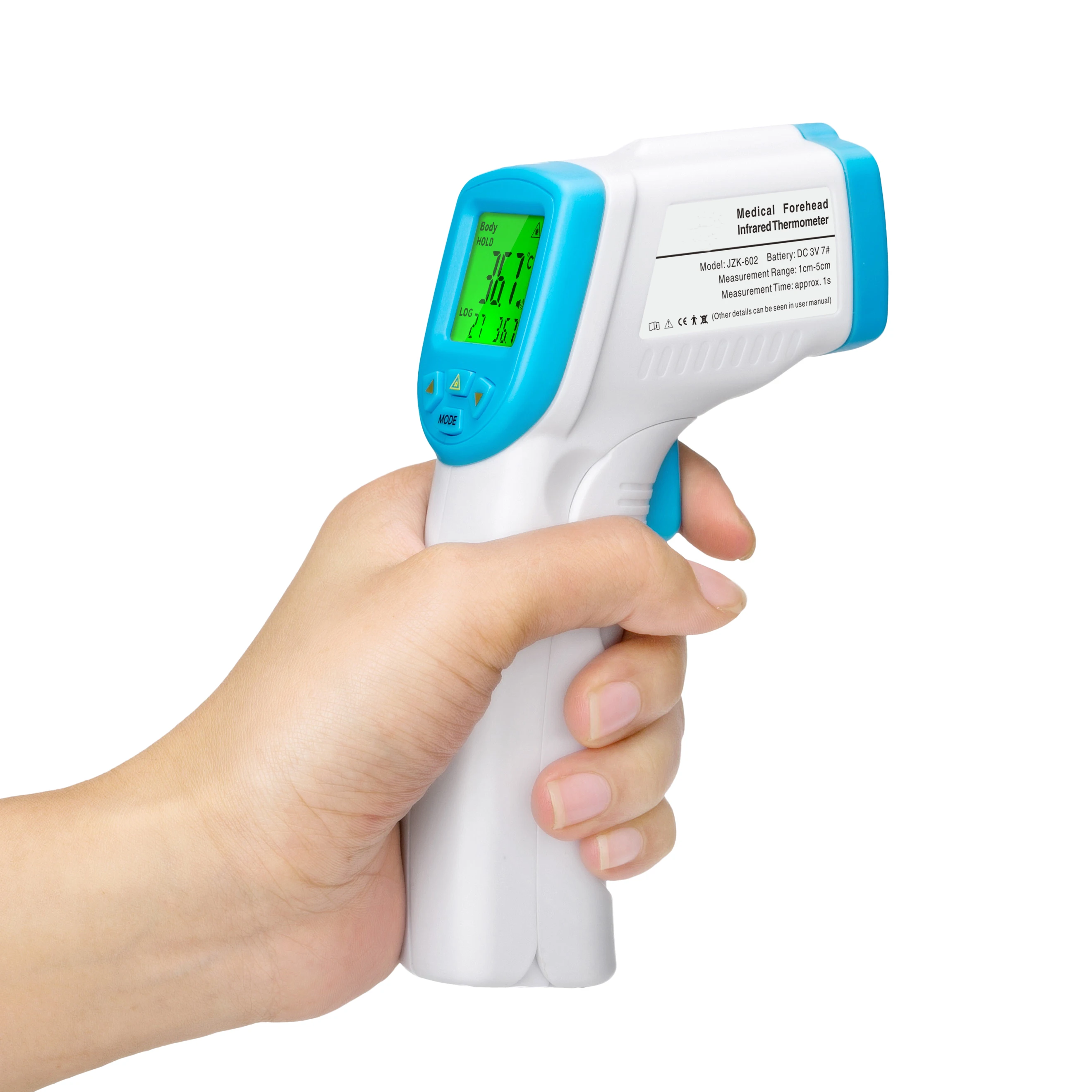 Лоб температурный пистолет клинический термометр тела сканер температуры