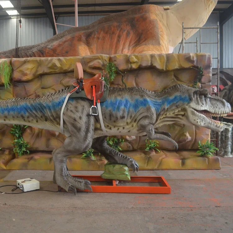 Realistic Animatronic Walking Dinosaur Model For Dinosaur Park