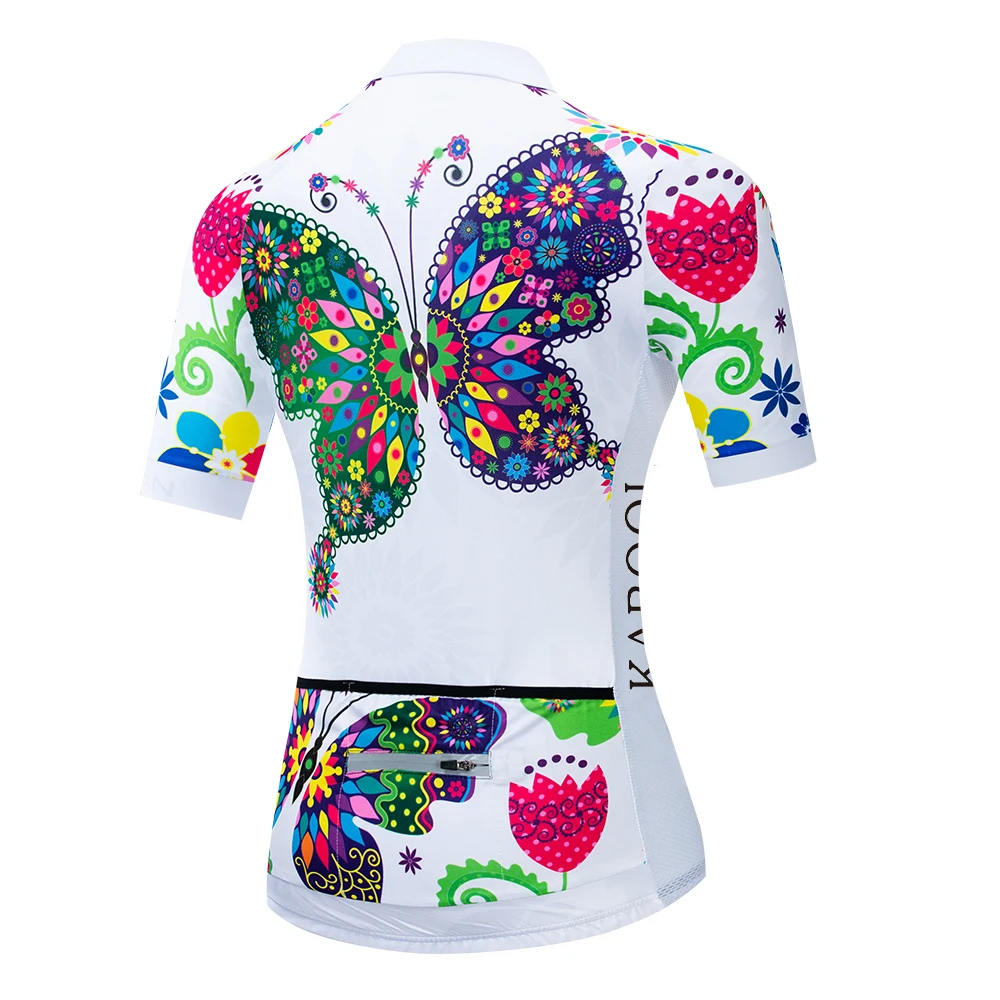Karool OEM Clothing Manufacturer Customized New Design Breathable Smooth Suitable Women Bicycle Top