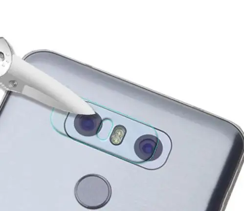 Стекловолокно 7 H твердость камеры Лен Стекло протектор для LG G6 g7 g8 len протектор