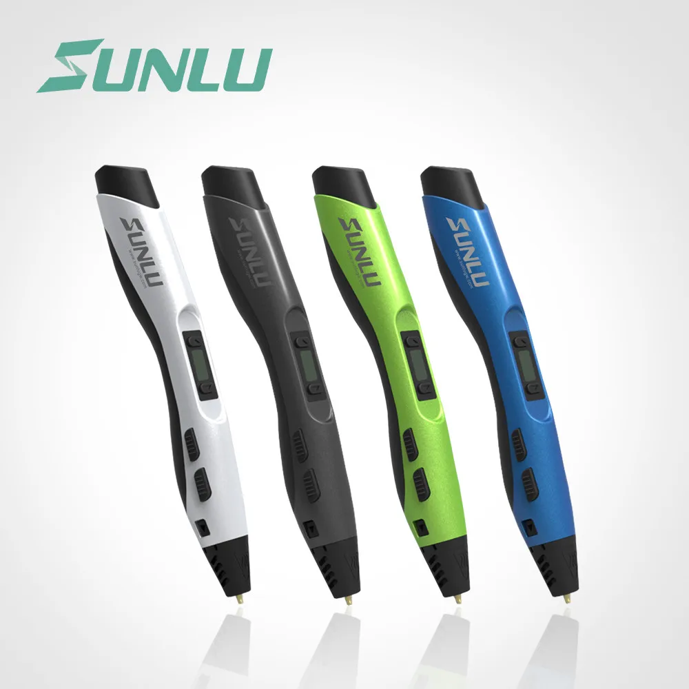 Высокое качество рисунок 3D робот Art Pen синий красный с пополнением