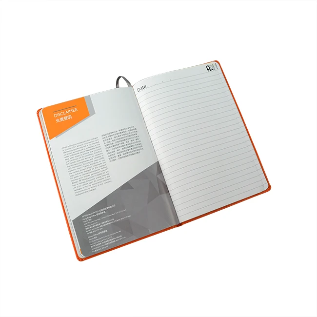 Custom luxury hardcover elegant journal notebook printing day weekly planner