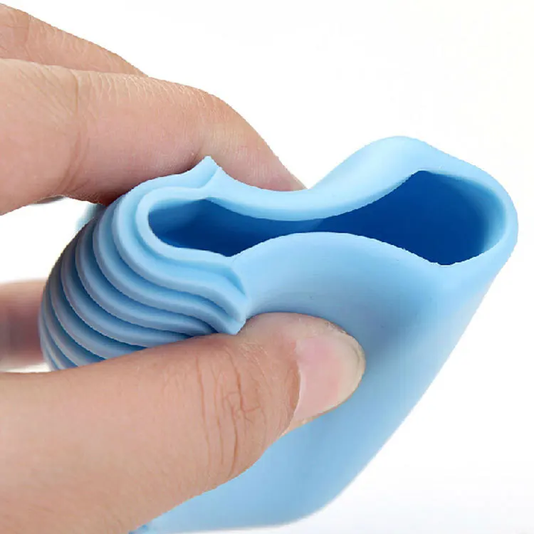 
Hand-held Candy Color Silicone Housework Cleaning Mini Cleaning Brush Laundry Washboard 