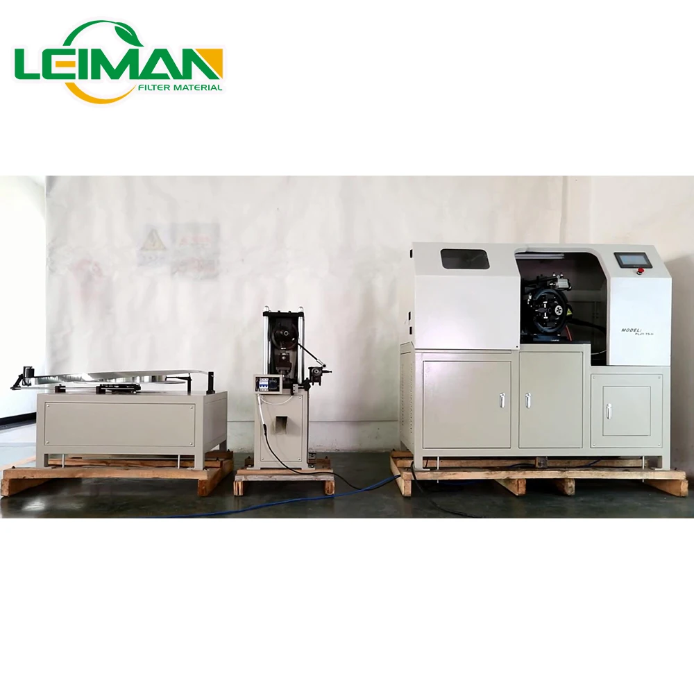 Car oil filter production machine line