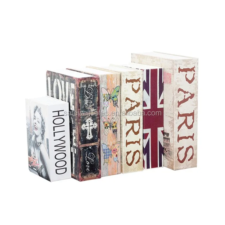 2018 наиболее популярные Safewell RW802B диверсии секретная книга сейф с замком для ключей