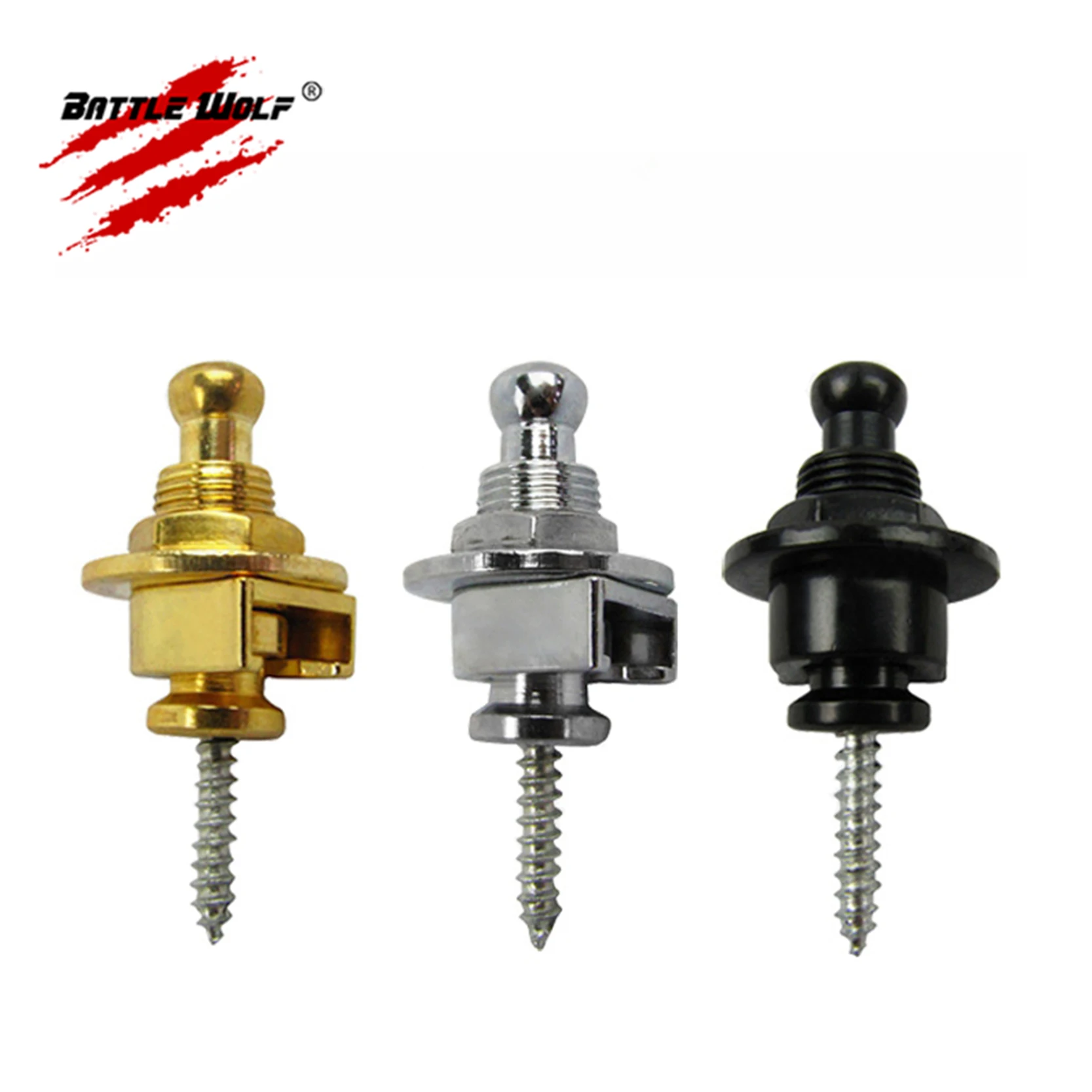 High Quality Anti-Skid Easy Operation Hot Sale Guitar Strap Lock Pins Parts Fast Delivery for Guitar Shop