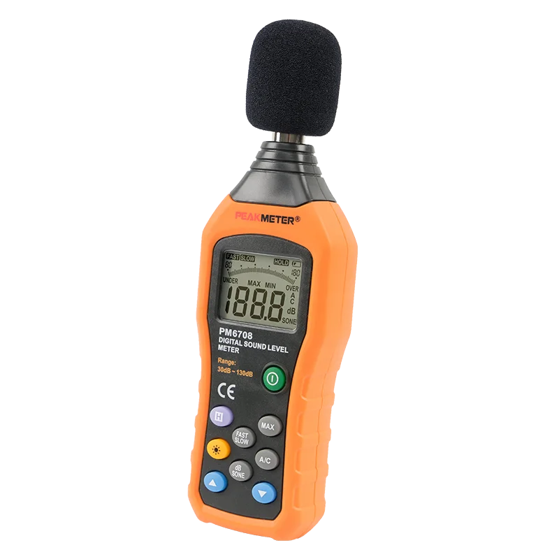 Устройство для измерения звука PM6708 MS6708, измеритель уровня шума