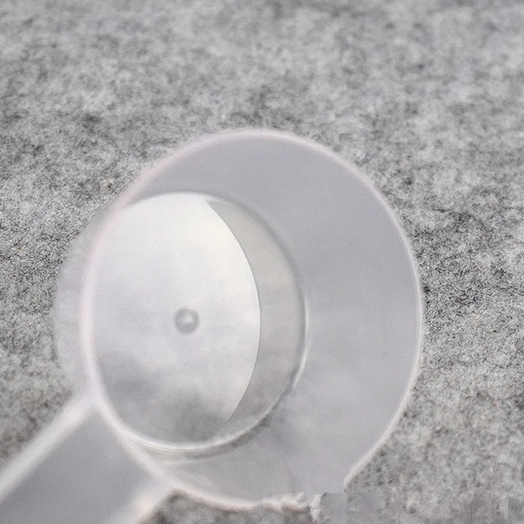 Прозрачная ложка для стирального порошка, мерные ложки для пищевых продуктов, мерные ложки для пластиковых порошков