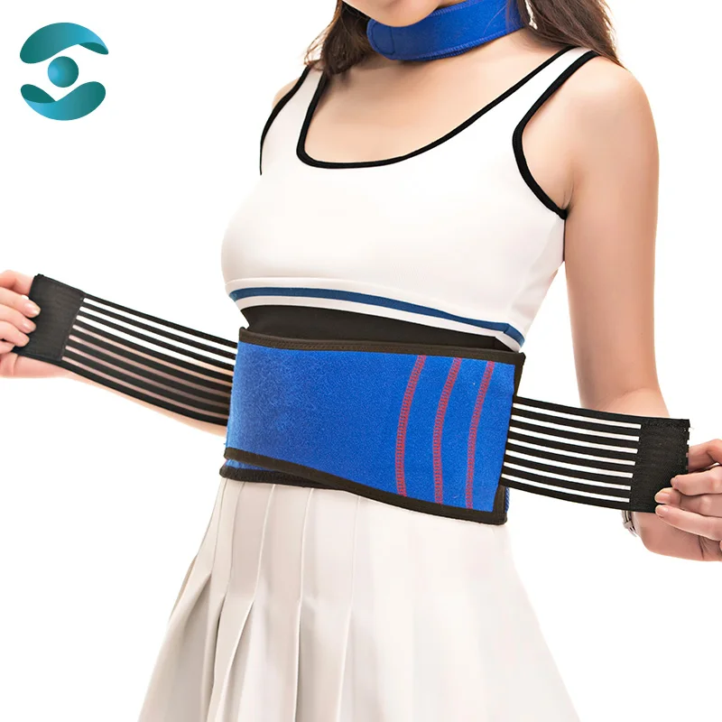 Self heating Nano-tech Magnetic Massage Waist Brace Belt For Lumbar Back Pain
