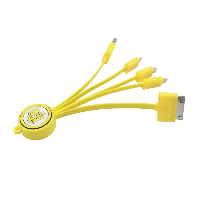 Быстрый зарядный кабель 3 в 1 микро оптом все в одном Usb кабель для передачи данных