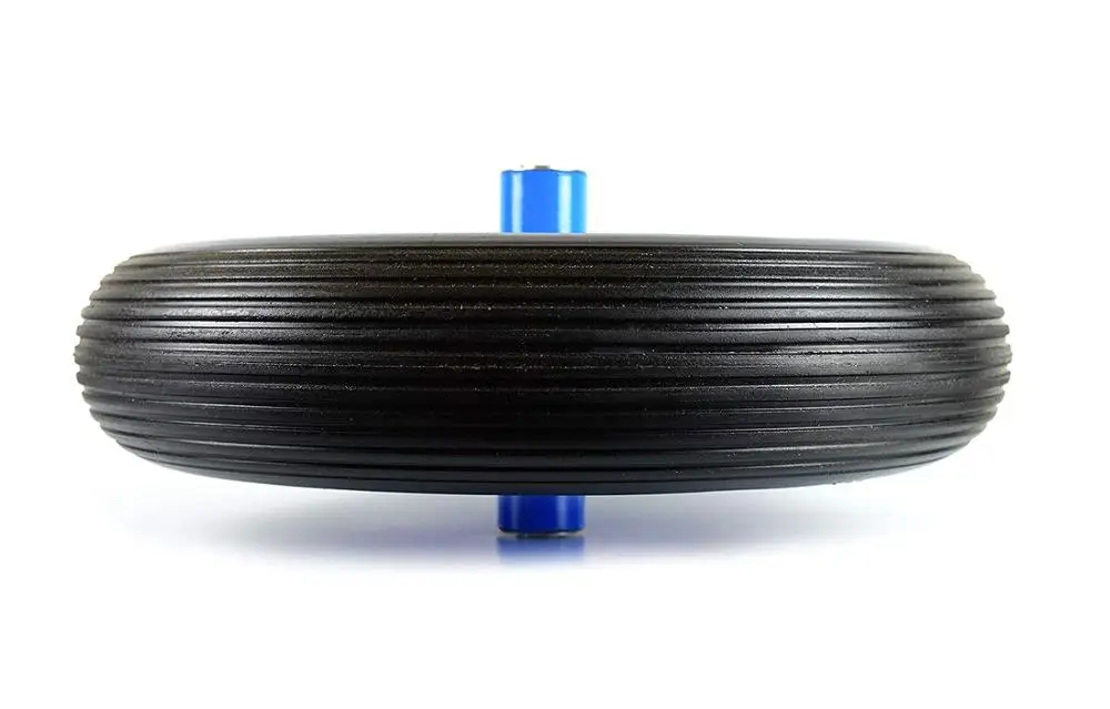 large carrying  pu foamed flat free wheel for wheel barrow ribbed tread NEVER NO PUMPING