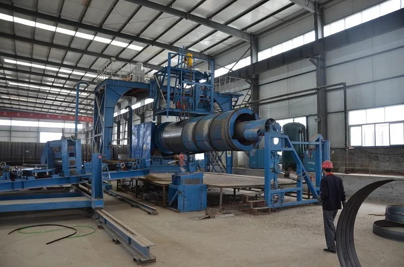 Precast JCCP PCCP RCCP Reinforced Cage Microtunnel Concrete Jacking Drainage Pipe Steel Cylinder Welding Machine