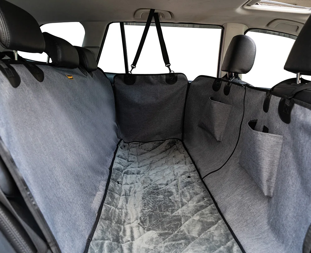 
Waterproof Pet Car Seat Hammock with Removable Seat Pad 