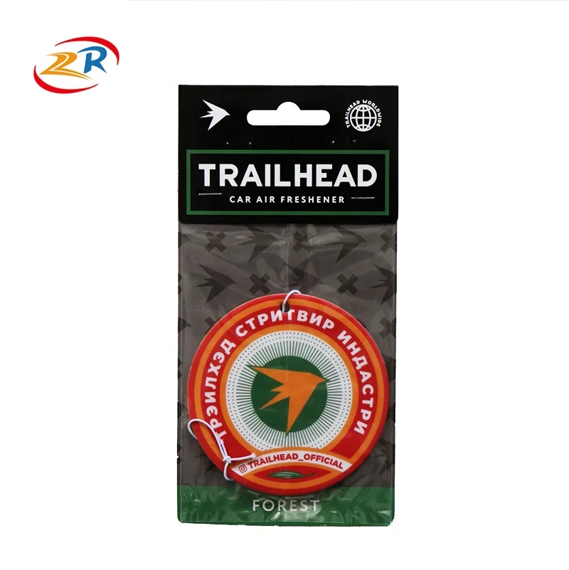 promotion aroma perfume hanging paper car air freshener /your logo are welcome