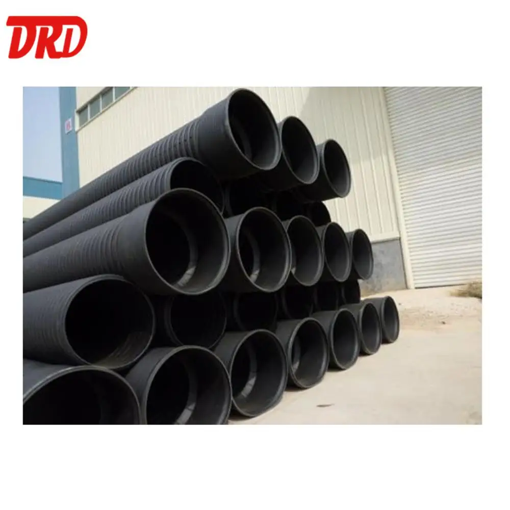 Ring stiffness SN4 SN8 Standard hdpe corrugated plastic culvert pipe
