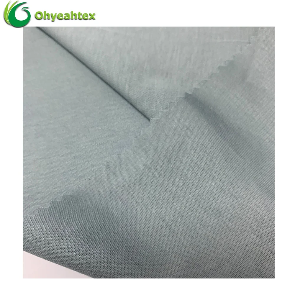 
Wholesale 100% Combed Mercerized Pima Cotton Interlock Knit Fabric For T-shirt 
