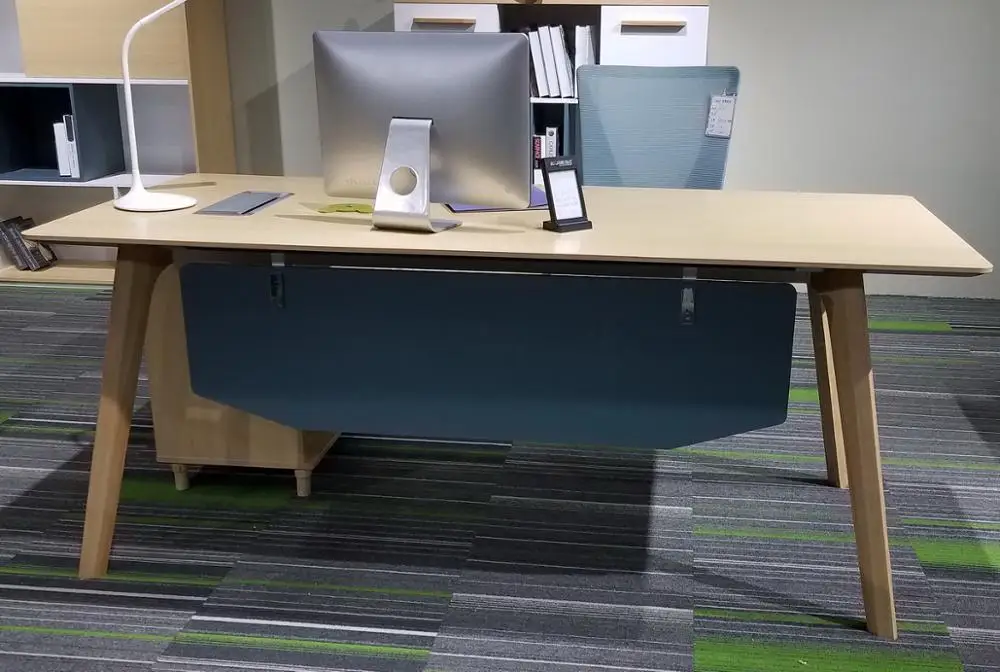 JUOU мебель современная мебель офисный стол из ДВП Офисный Компьютерный стол дизайн руководителя современный l-образный стол