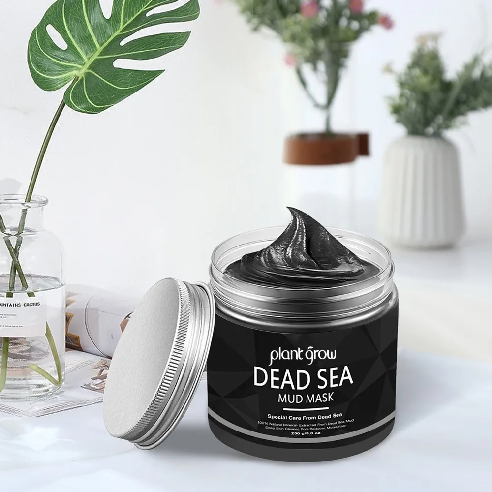 100% Natural   Customization For MEN Deep Skin Cleanser, whitening, Blackhead removing  Dead sea mud mask