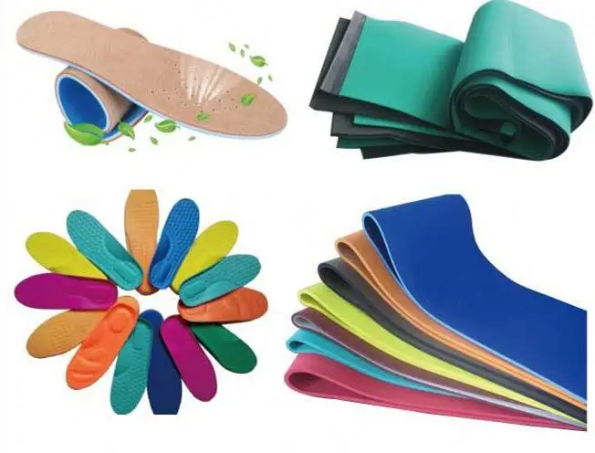 Recycle foam roll insole materials high density flexible elastic foam for insole