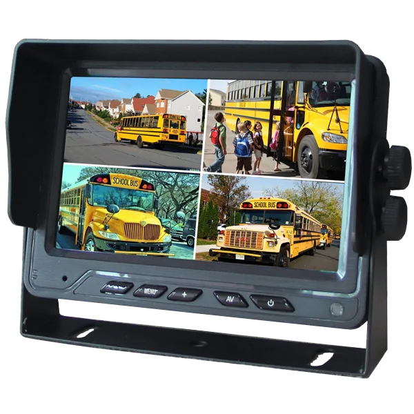 7 inch Car Monitor Car Quad Rearview Monitor Car Parking Monitor