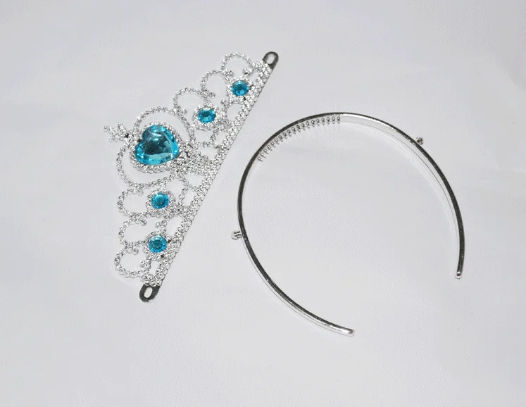 Wholesale Crowns And Tiaras Sparkling High Quality Plastic Crystal Rhinestone Tiara For Kids