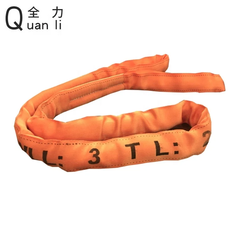 
Heavy Duty 2T(1T-500T) eye-eye soft lifting webbing sling/soft lifting sling 