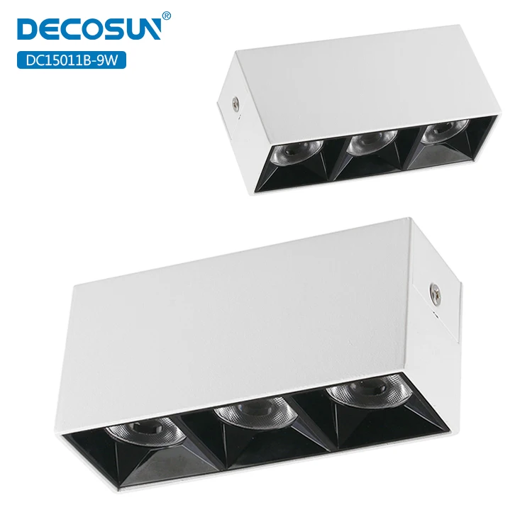 
Surface mounted led aluminum batten lighting L118 W42 H54 8w led cob linear light 