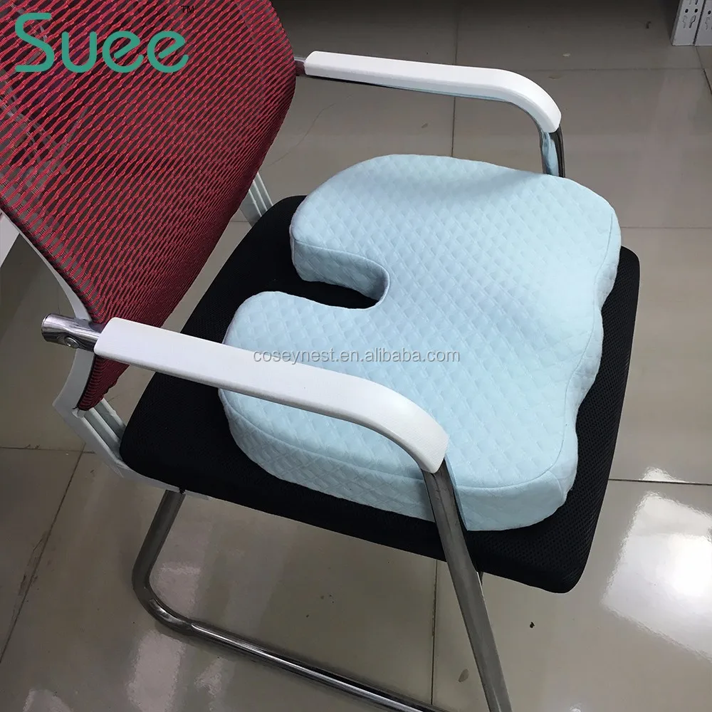 Чудесная Подушка сиденья пены памяти ортопедическая для рельефа Sciatica