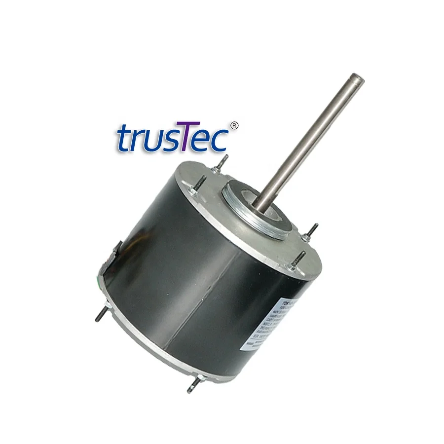 single phase electric 1.25hp condenser fan motor