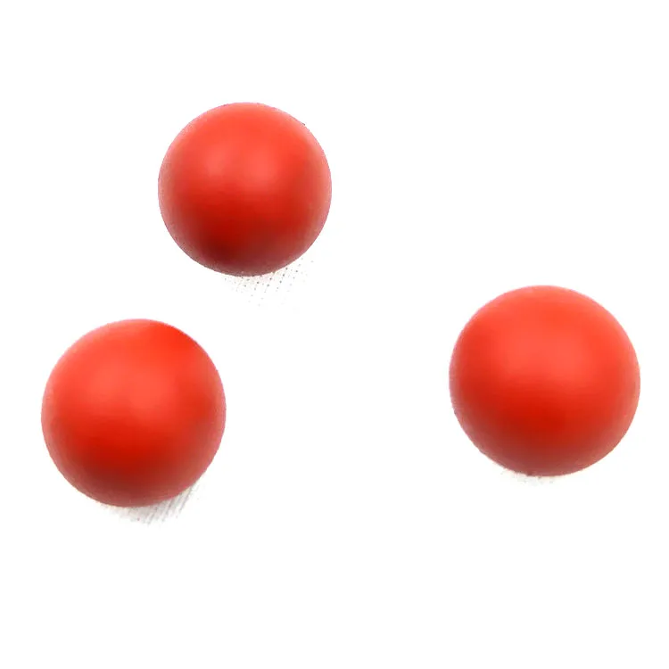 
Solid Rubber Dog Balls - circle Shaped Chew Toy - Tennis Ball Size - custom hardness 