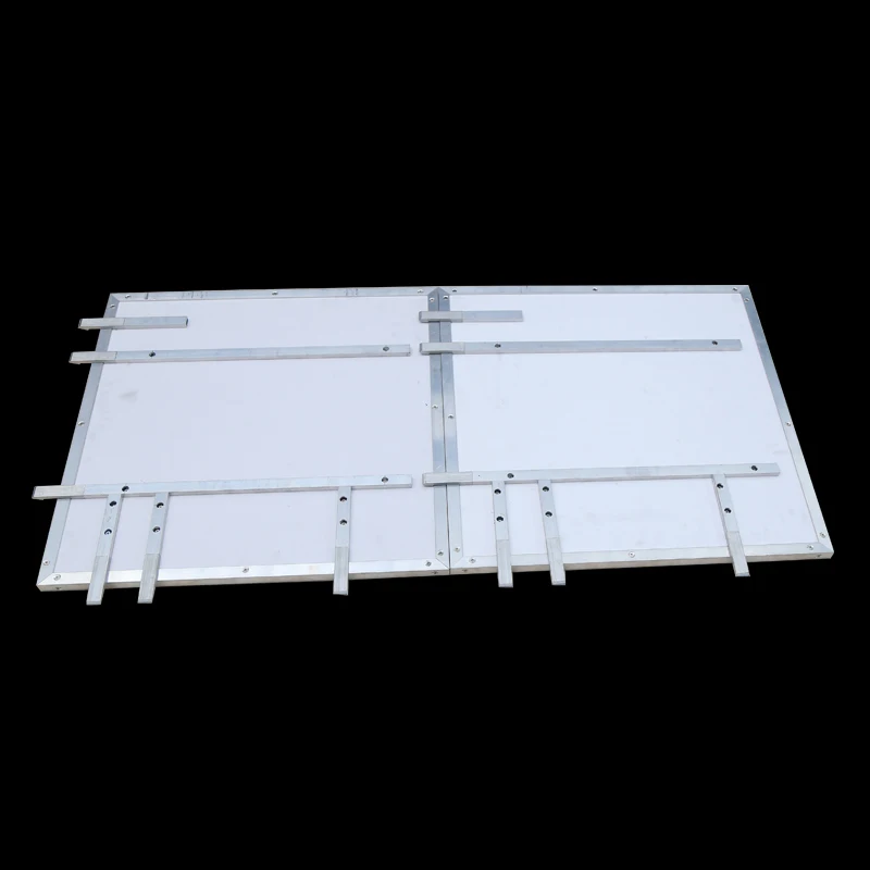 Portable heavy duty high gloss white dance floor tile for wedding party