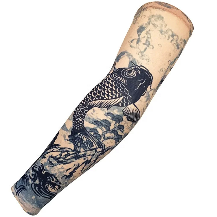 Youth compression arm sleeve full arm sleeve tattoo mens arm sleeve
