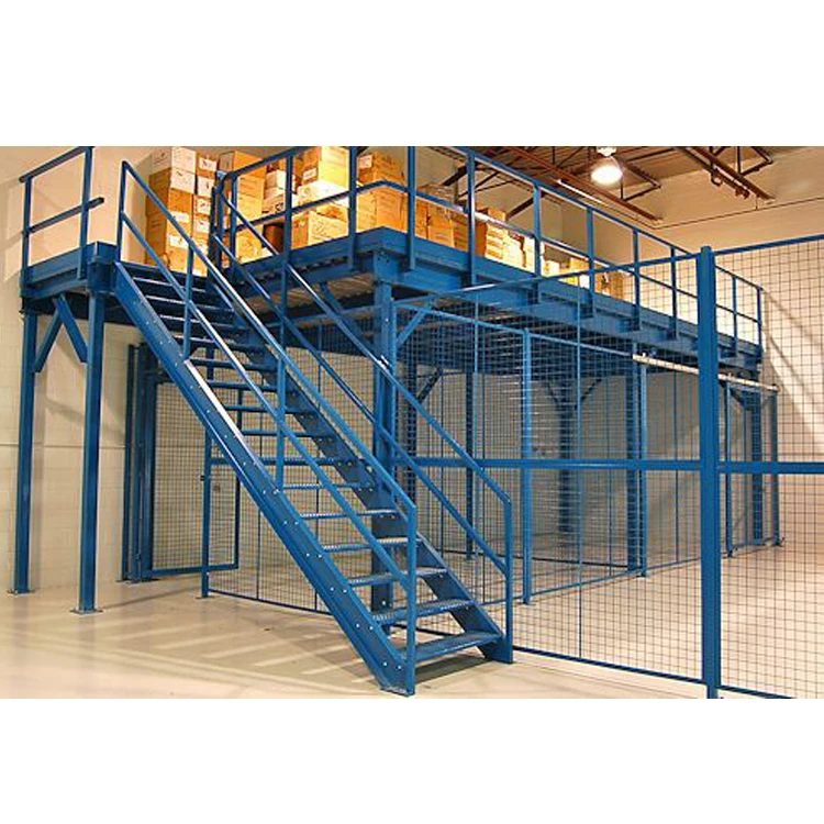 
GTY construction mezzanine rack for warehouse solutions with hydraulic lift 