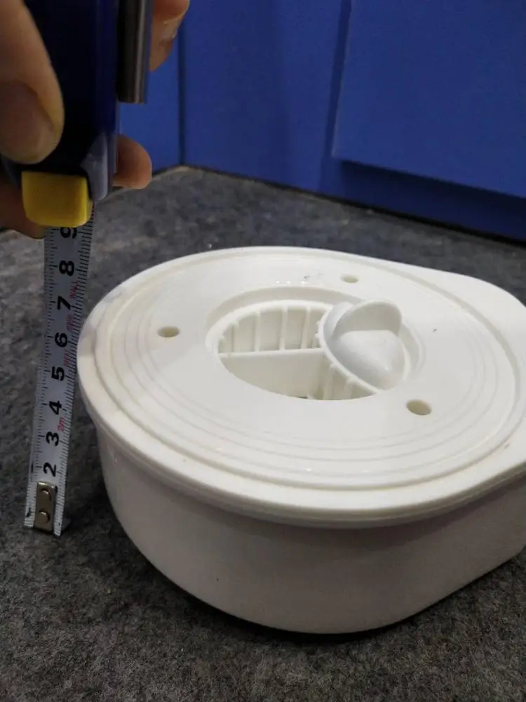 SALLY 2019 New Durable Plastic 90mm Shower Waste Drain with Chrome Plate Cover and Tube Hose