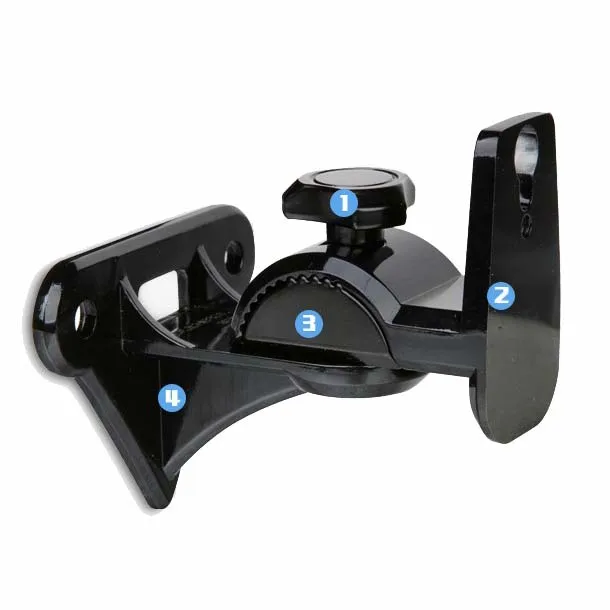 (1pair)SW-85 15kg 33lbs zinc universal strong sound SPEAKER WALL mount bracket rotate tilt swivel high quality 30 years