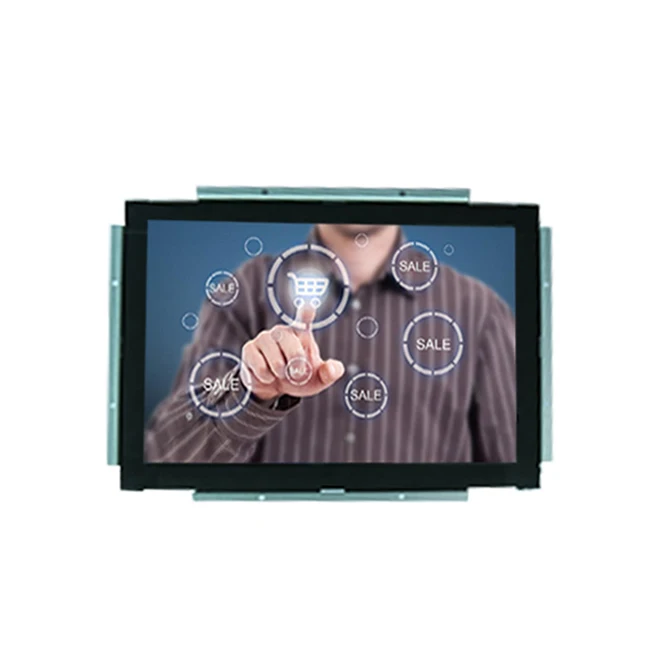 IPS FHD Multi touch lcd 21.5 /22 inch gaming open frame touch monitors in kiosk totem