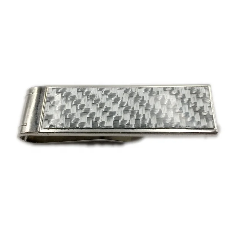 High Quantity Metal Blank Carbon Fiber Money Clip