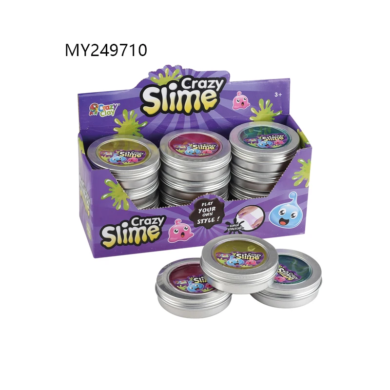 DIY Magic slime 100g 12 pcs Non Toxic Crazy clay slime toy for kids