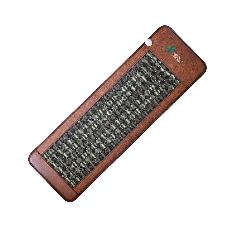 Отрицательных ионов пихты шиацу массажный матрас Турмалин нагревательный пакет нагревательный коврик с нефритом сетки коврик