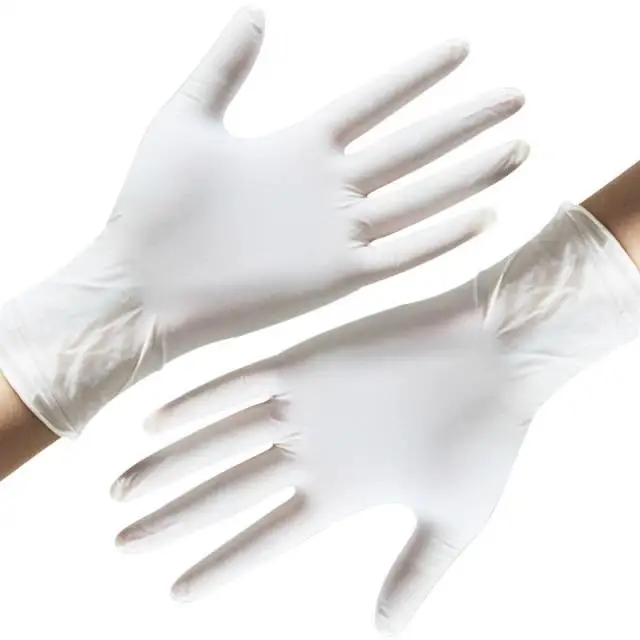 Бесплатная образец Нет MOQ латекс экзамен перчатки порошок бесплатно