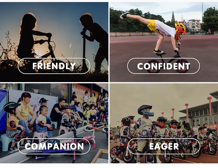 Factory Direct Supply No Pedal 12 inch Kids Bike Children Balance Bike