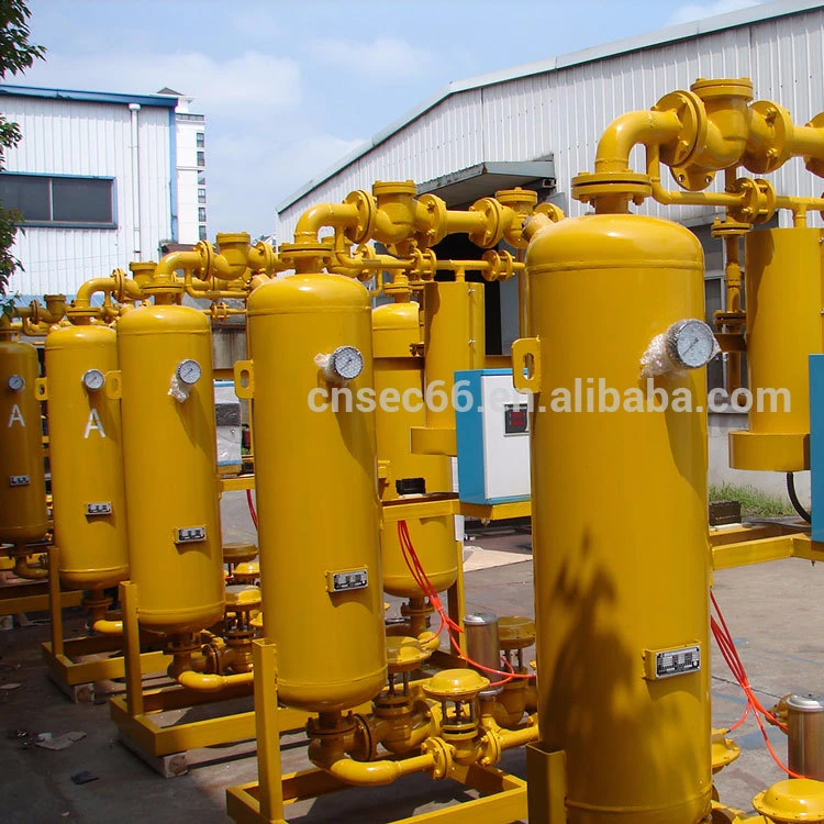 
Low Dew Point Heatless Desiccant regeneration/regenerative Air Dryer for compressed air 